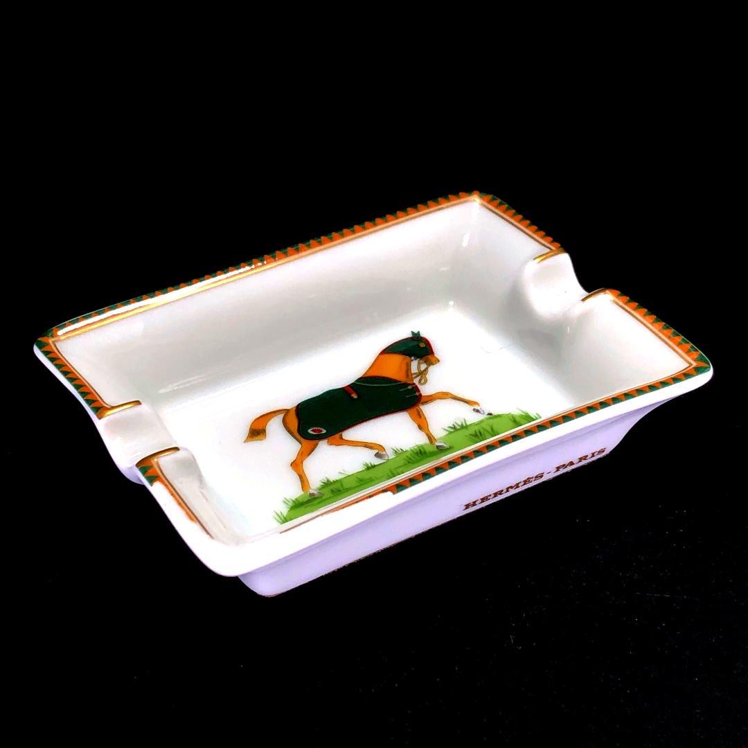 【訳あり・売り切り】エルメス／ホース 馬 アッシュトレイ 灰皿