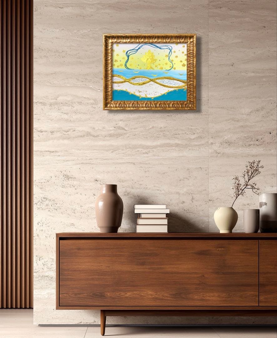 開運絵画　オリジナル　守護の方達からのメッセージ