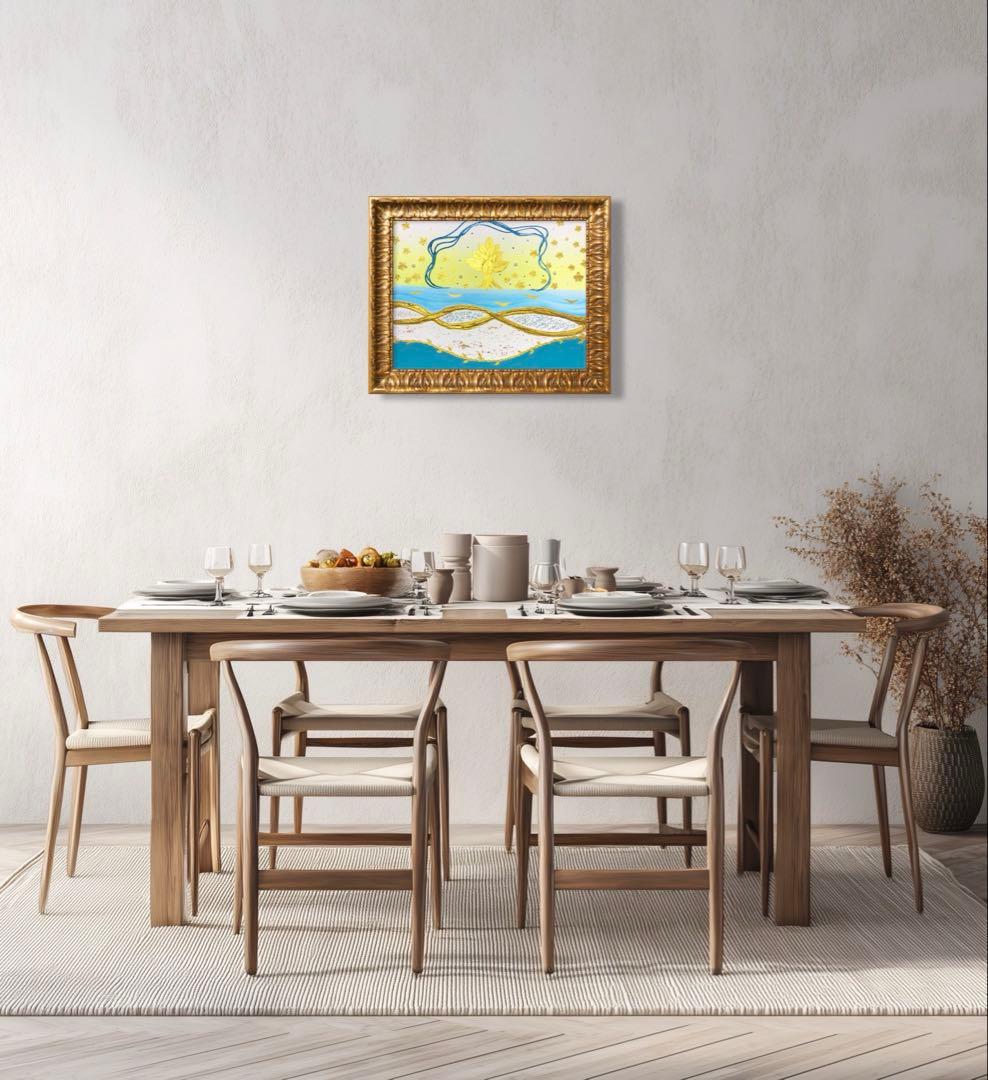 開運絵画　オリジナル　守護の方達からのメッセージ