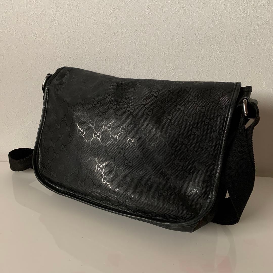GUCCI グッチ GG柄 メッセンジャーバッグ ショルダーバッグ