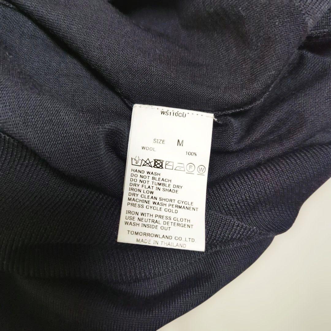 美品✨TOMORROWLAND tricot ブラック 黒 ニット M