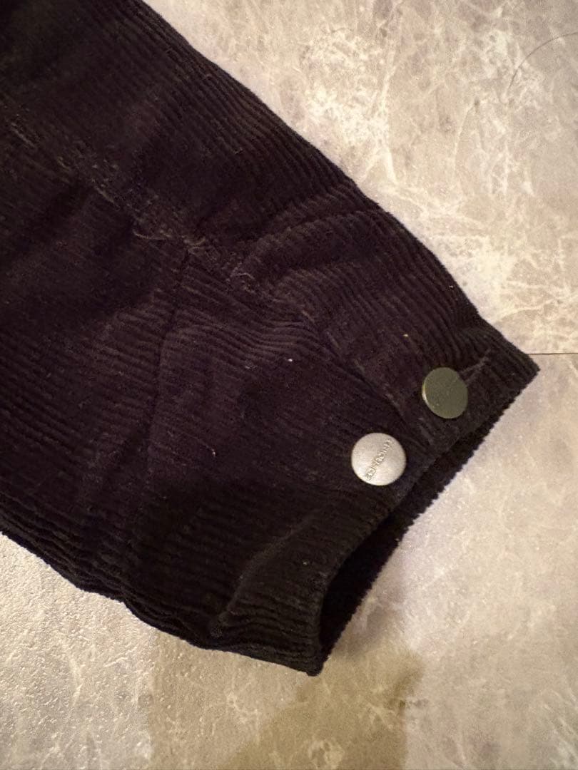 Carhartt コーデュロイジャケット L 黒 値下げ受け付けてます