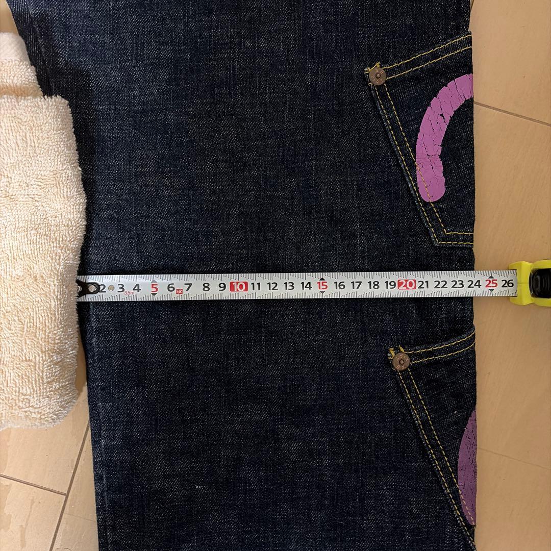 リ*イ様 EVISU jeans メニーポケット　デニム