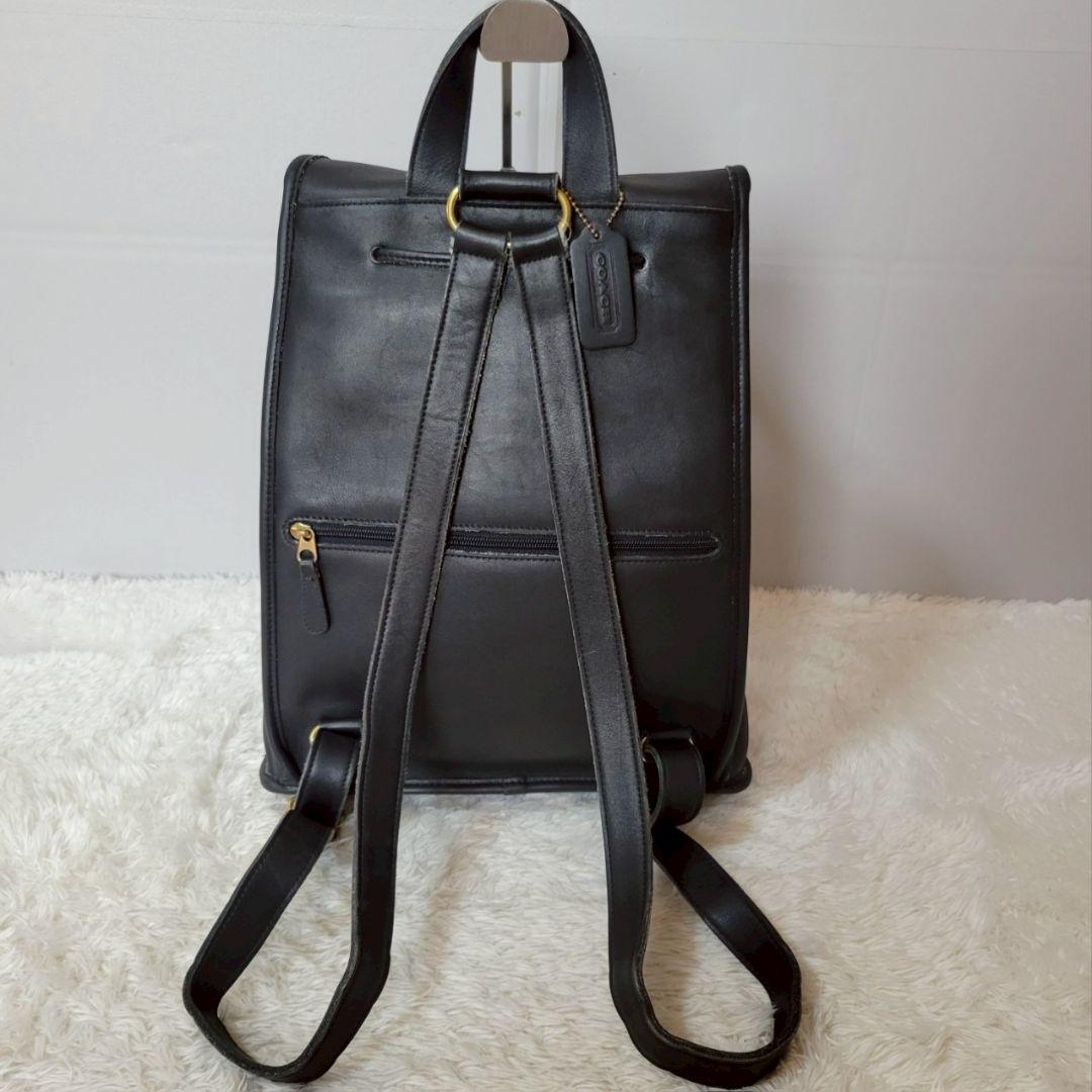 オールドコーチ リュック 巾着 肩掛け 希少 レア ターンロック ゴールド金具