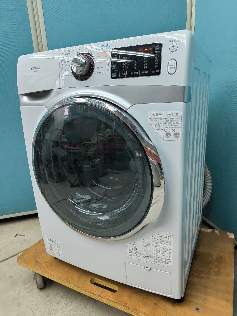 2021年製　アイリスオーヤマ ドラム式洗濯機　7.5Kg　 HD71-W/S