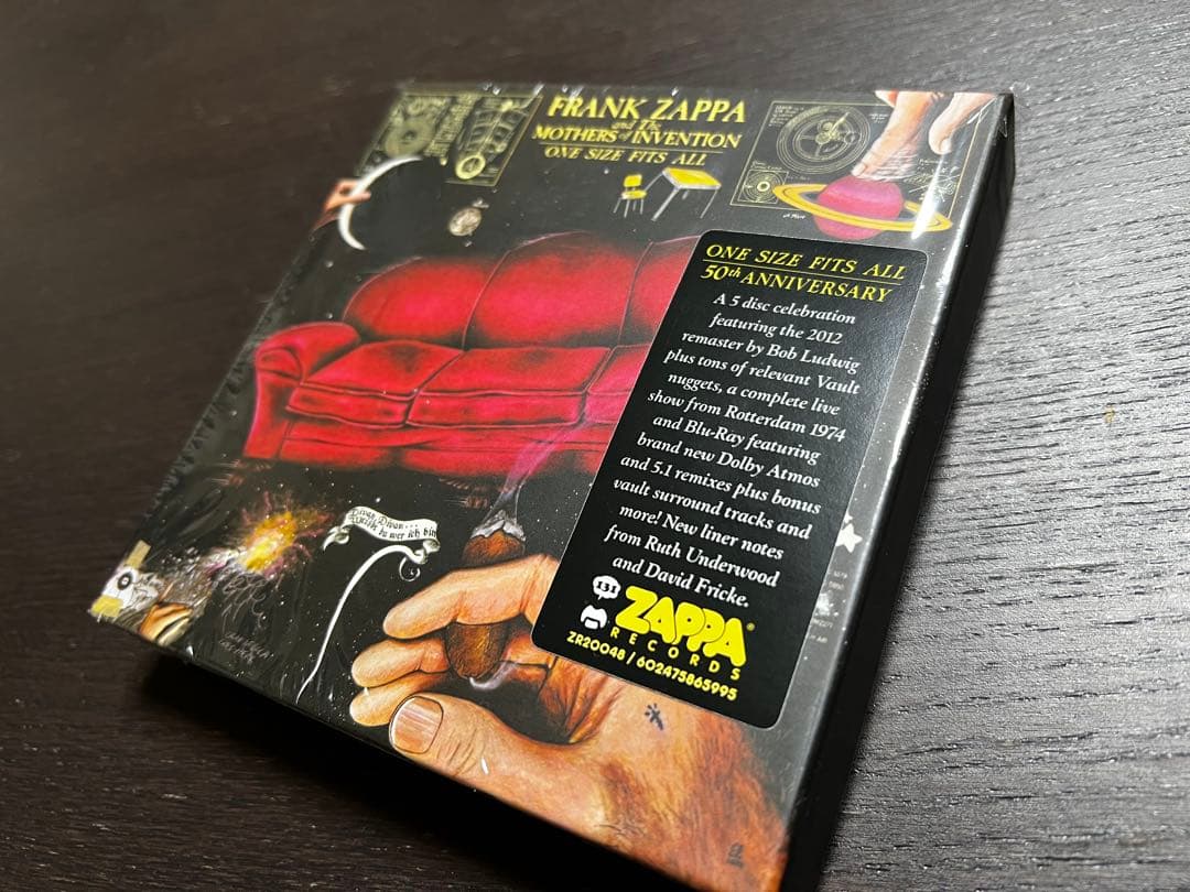 Frank Zappa One Size Fits All 50周年記念版