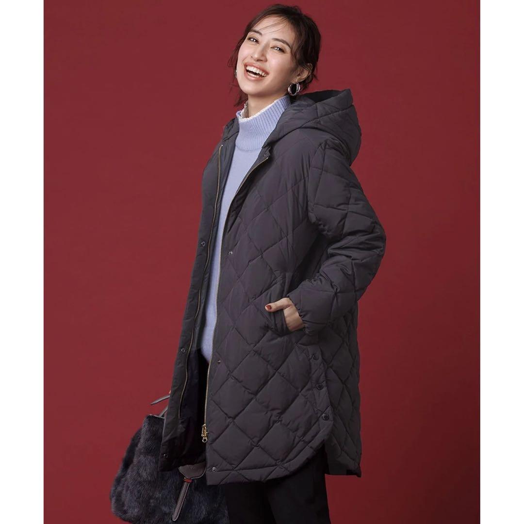 UNFILO軽量で暖かいTAIONコラボ 2WAY キルティングダウン