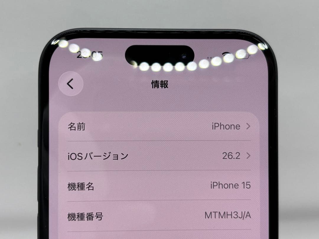 まちゃこ ◆Apple iPhone15 128GB MTMH3J/A ◆