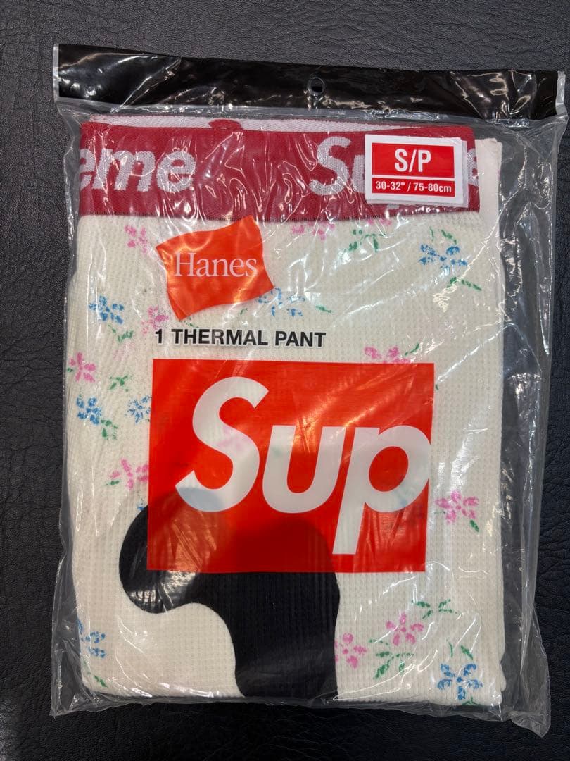 【完全未開封】supreme Hanes Bones Thermal Pant