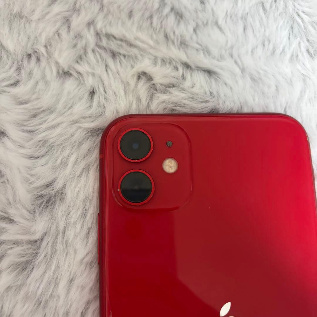 【ジャンク】Apple iPhone 11 レッド 本体