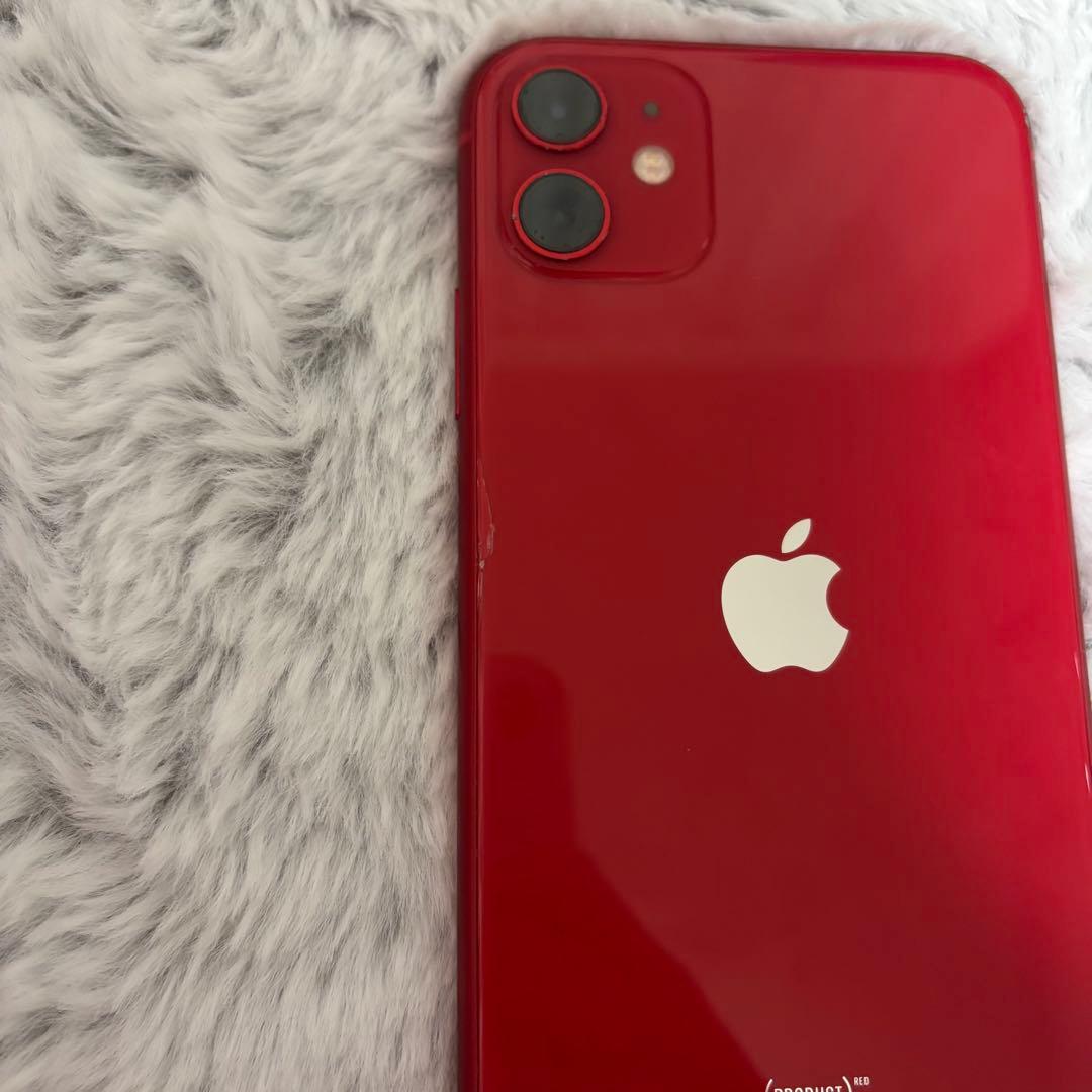 【ジャンク】Apple iPhone 11 レッド 本体