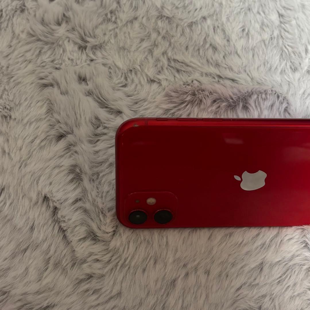 【ジャンク】Apple iPhone 11 レッド 本体