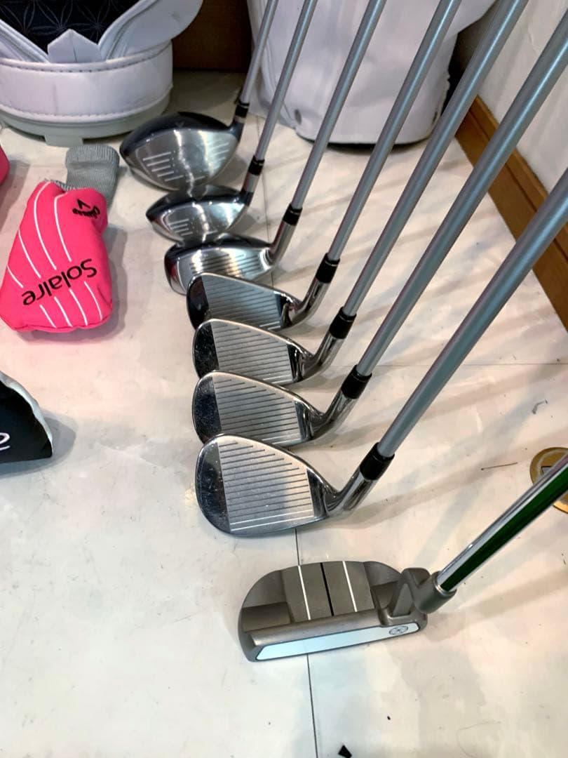 豪華　良品　現行品　レディースゴルフクラブ キャロウェイ　ソレイユ　優しく可愛い