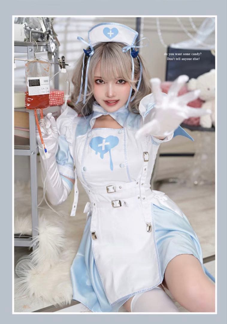 【9点セット】Malymoon マリームーン デビルハーネスナース ブルー