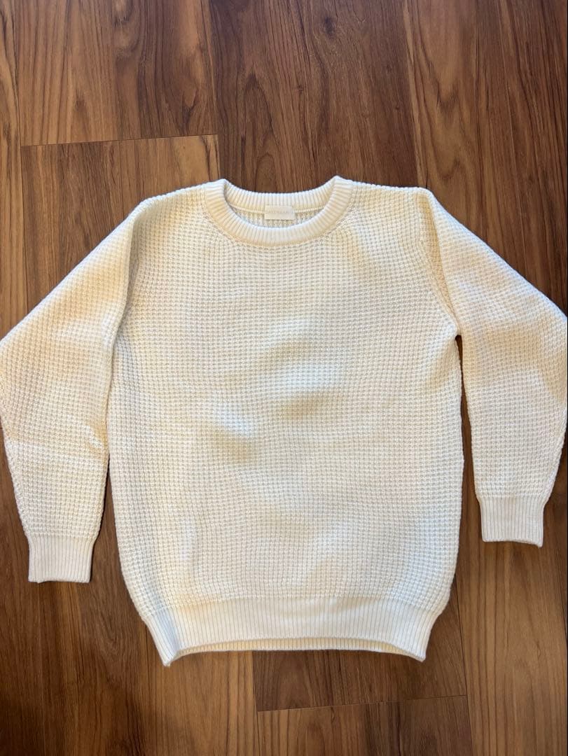 Daydream デイドリーム ウールワッフルニット M OVY