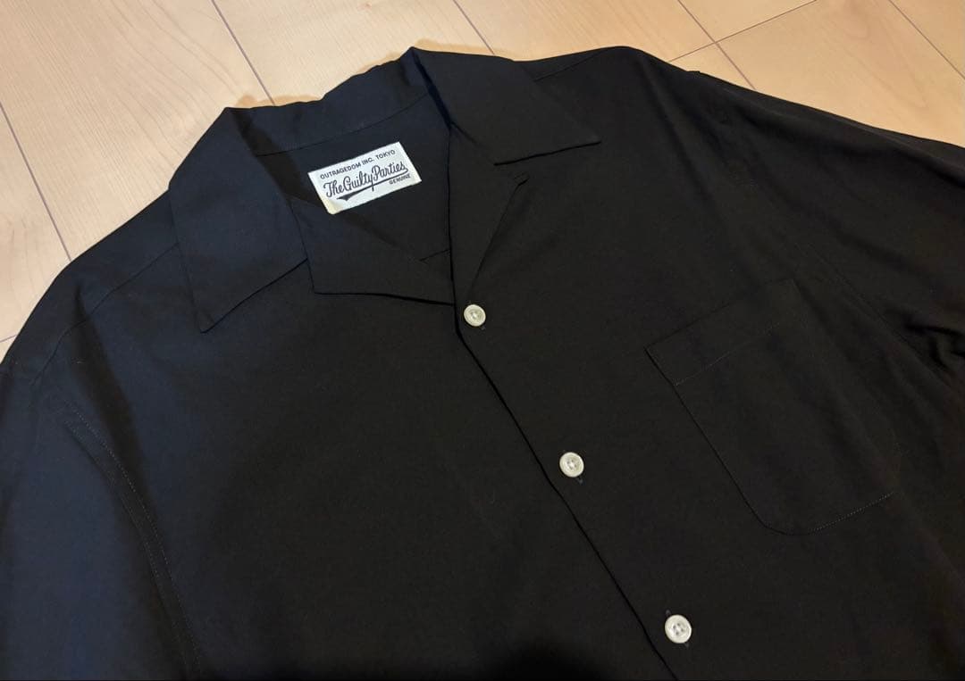 ワコマリア 50‘S オープンカラー　長袖シャツ　フィフティーズ