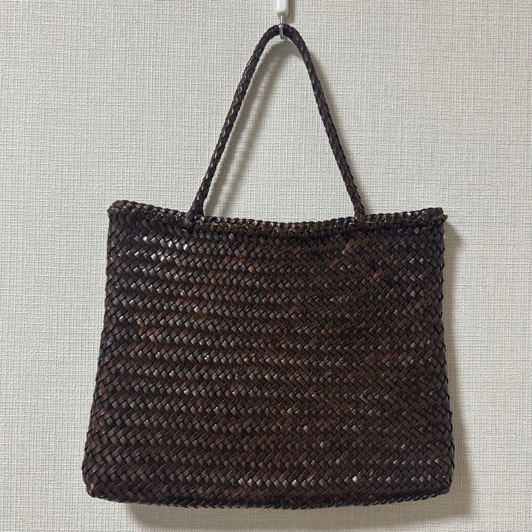 dragon メッシュレザートート