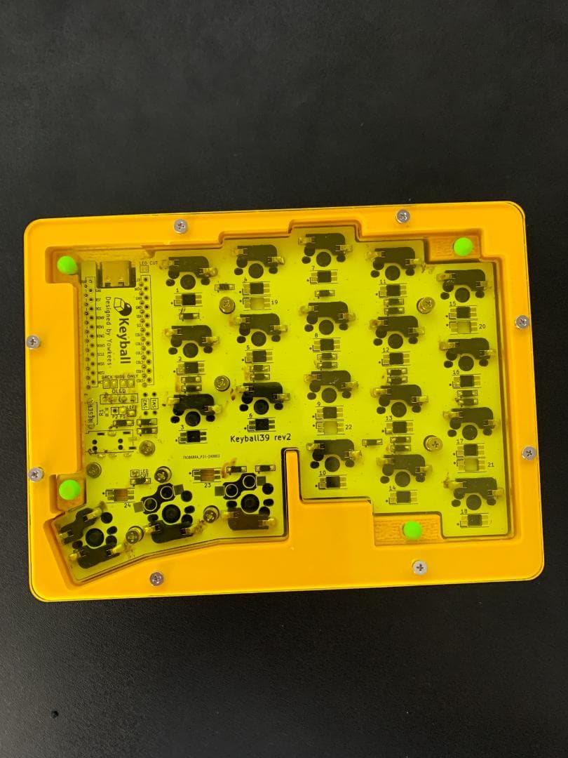 Keyball39 ガスケットマウントセット　※ほぼ撮影用のみの中古美品