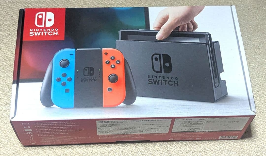 Nintendo Switch ネオンブルー/ネオンレッド 本体 中古