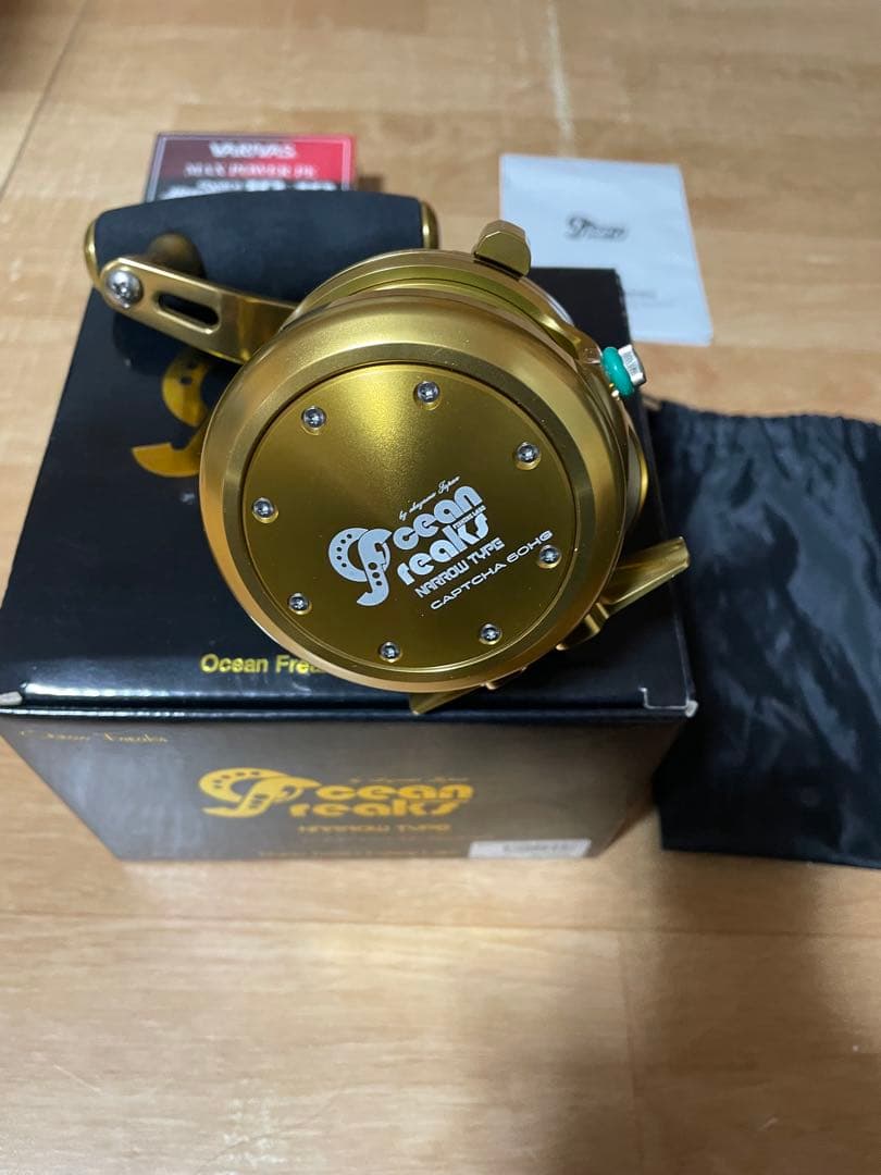 オーシャンフリークス　キャプチャー60HG ナロー　左巻き　美品