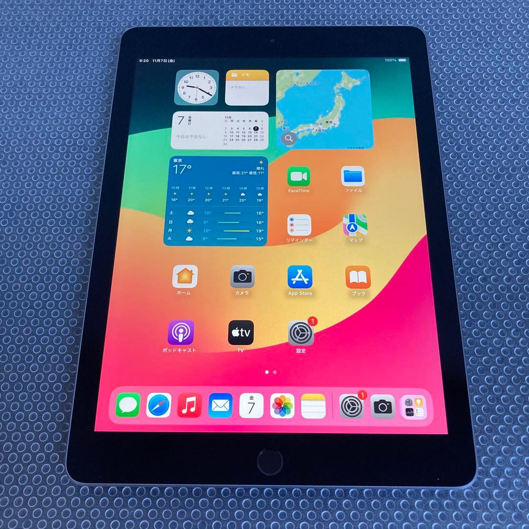 2935【早い者勝ち】美品☆iPad6 第6世代 128GB WIFIモデル☆