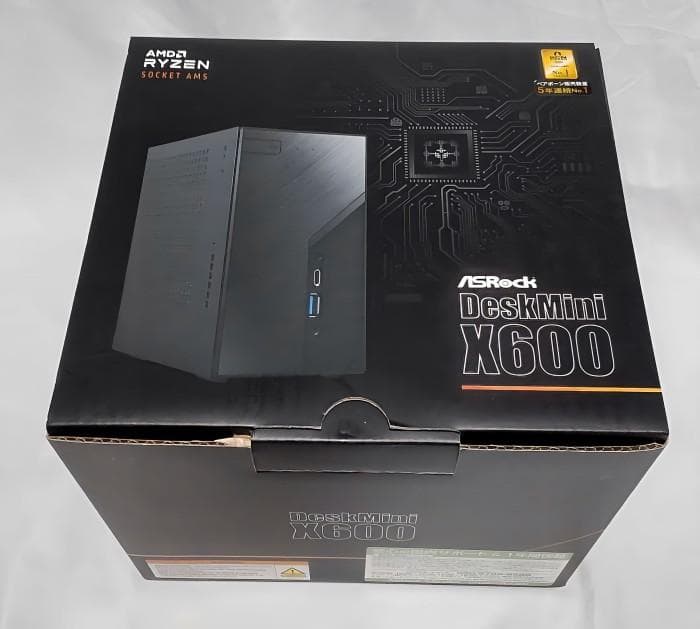 新品保証付　ASRock DeskMini X600 RYZEN対応