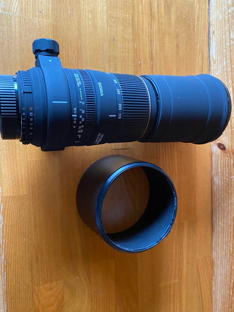 レンズ(ズーム) SIGMA170-500mmF5-6.3 Apo DG NikonF