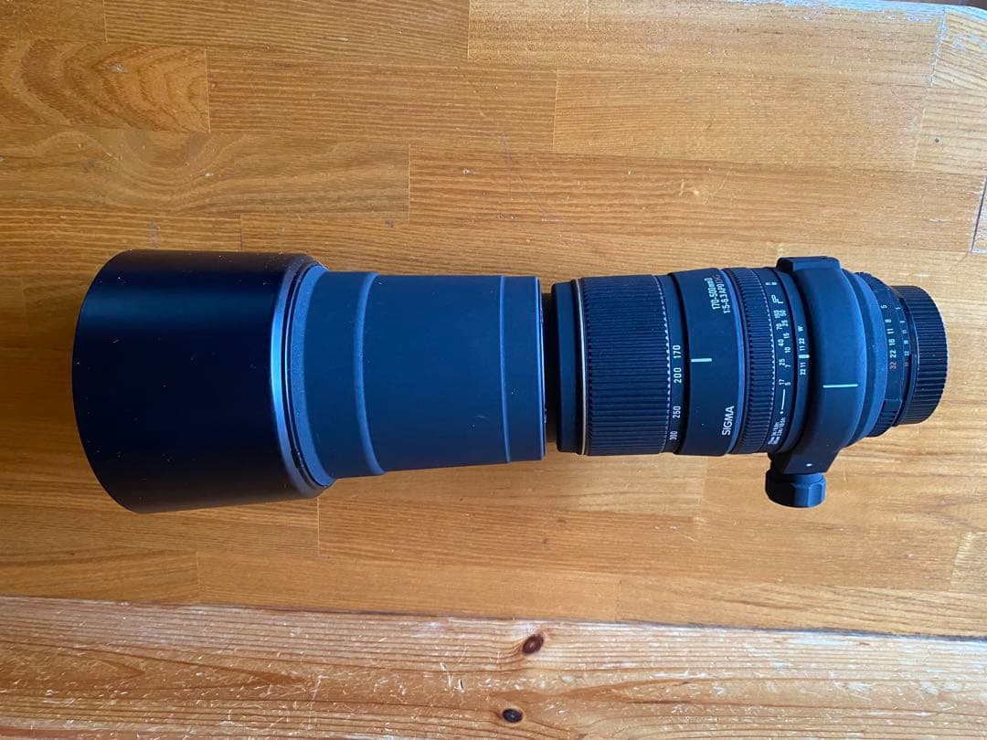 レンズ(ズーム) SIGMA170-500mmF5-6.3 Apo DG NikonF