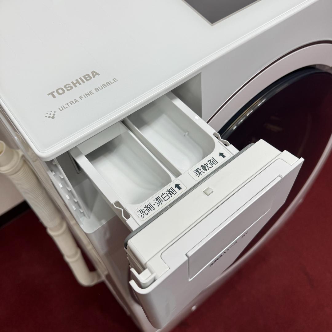 東京23区送料無料　美品東芝ドラム洗濯乾燥機型　2020年製12/7㎏