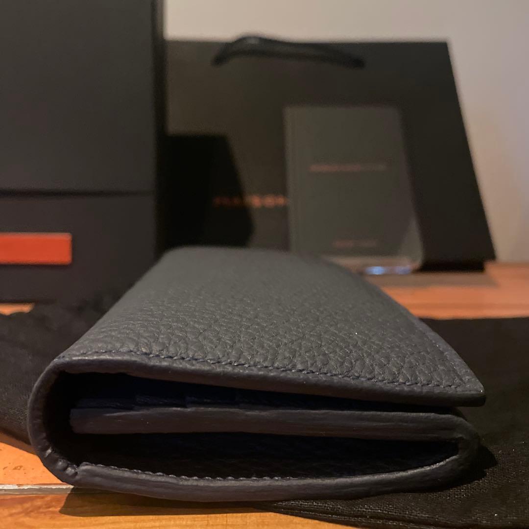 【正規品 新品】メゾンタクヤ 2つ折り長財布 TT2 WALLET ネイビー