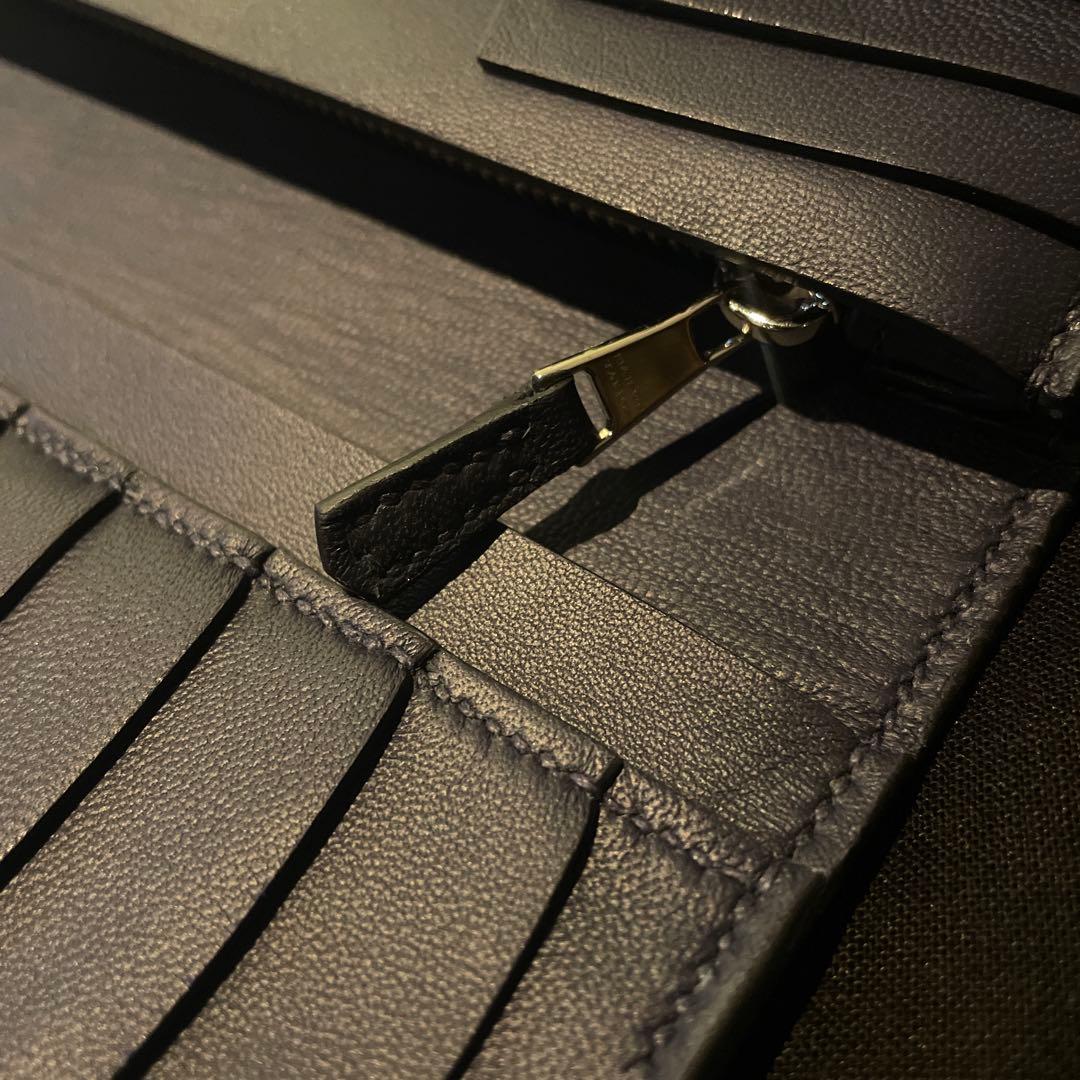 【正規品 新品】メゾンタクヤ 2つ折り長財布 TT2 WALLET ネイビー