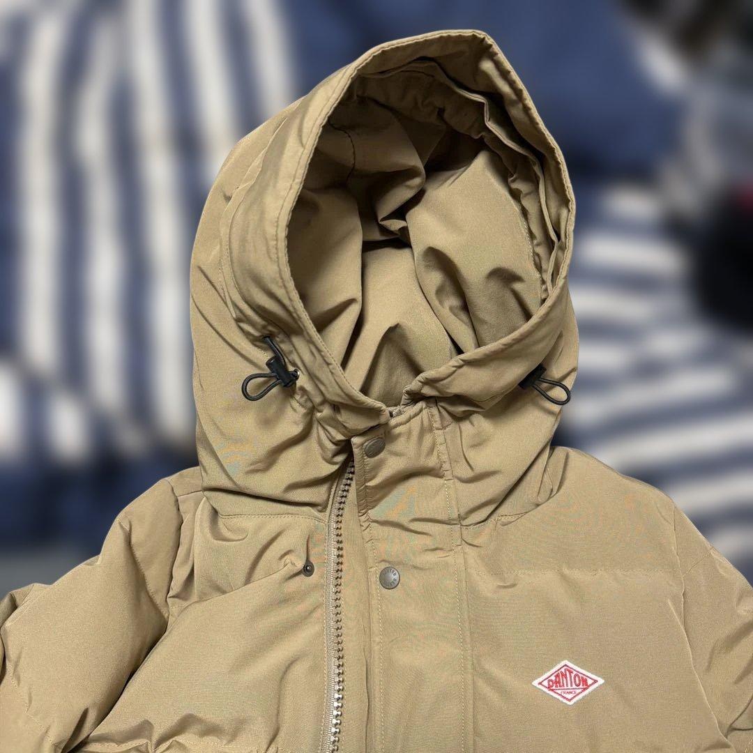 danton ダウンコート　タンカラー　サイズ36