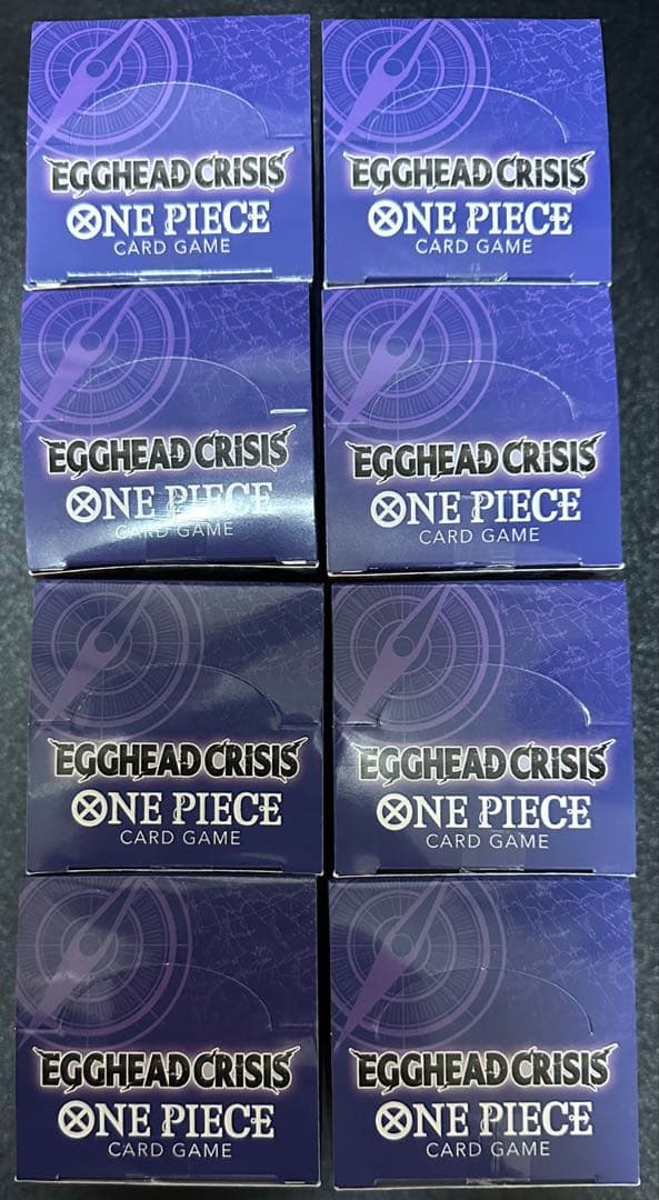 即購入⭕️エッグヘッドクライシス8BOX 新品テープカット済み。封入率完全一致！