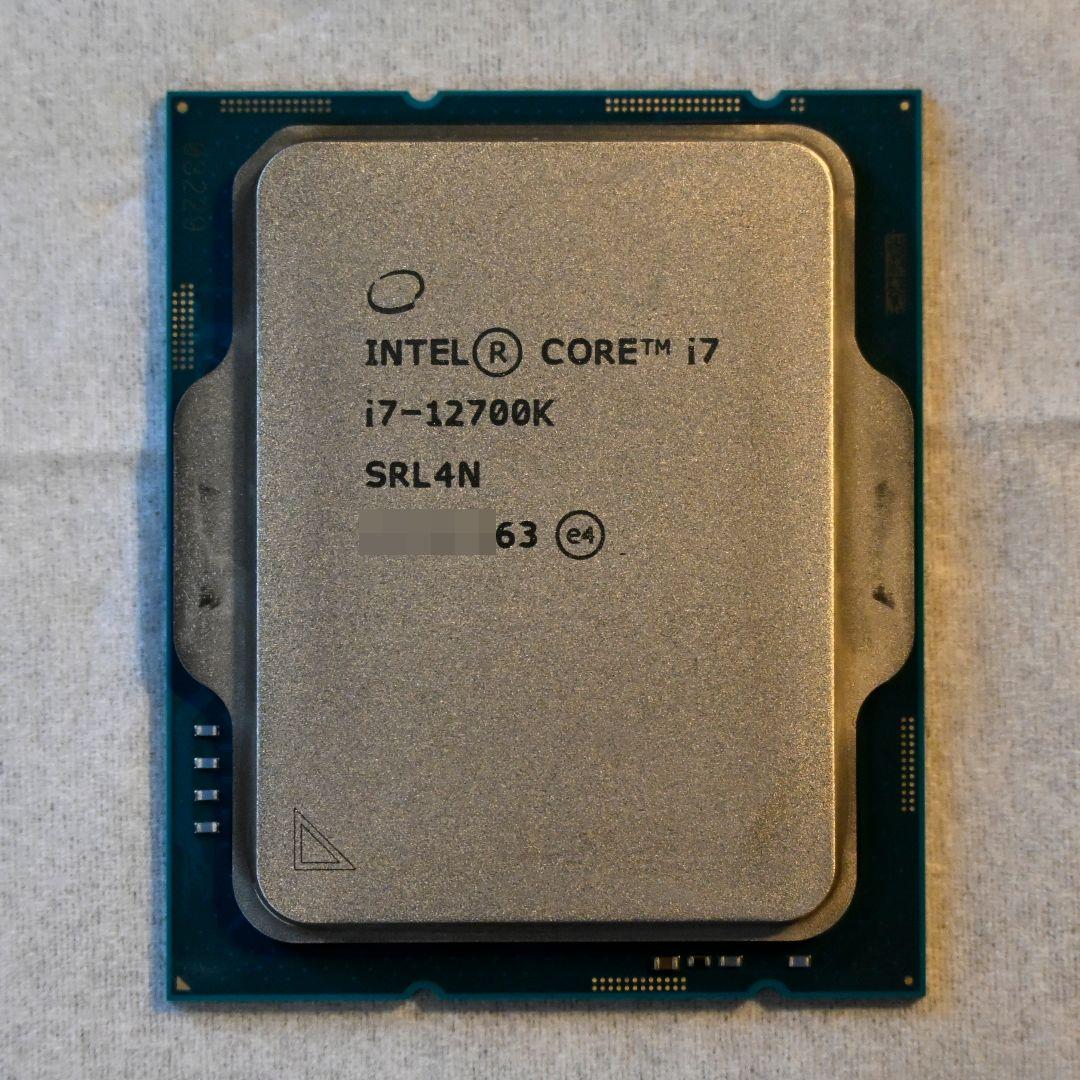 咚*ん様 intel core i7 12700k 動作確認済み