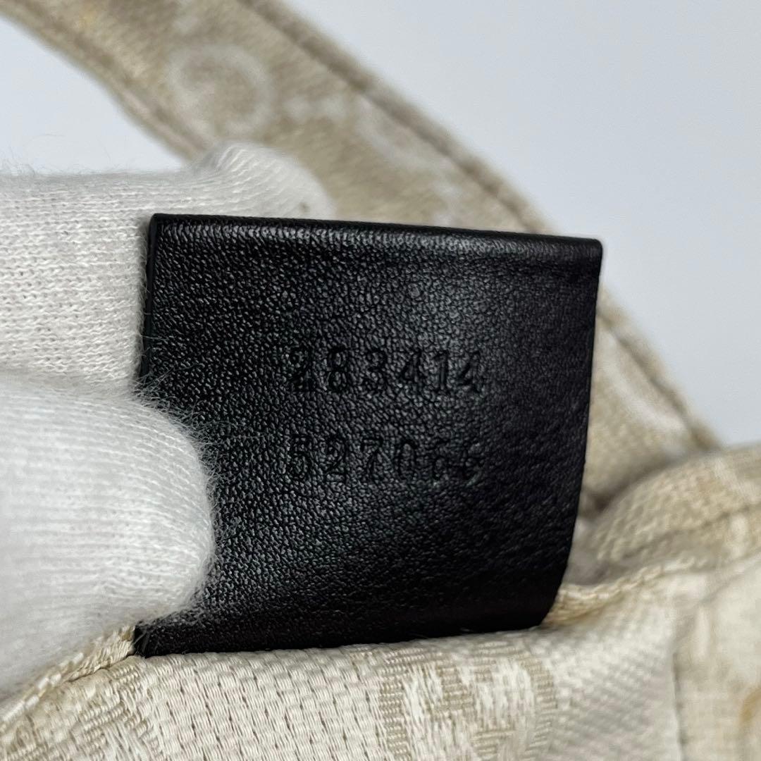 【極美品】　グッチ　バック　バッグ　トートバッグ　GG柄 レディース