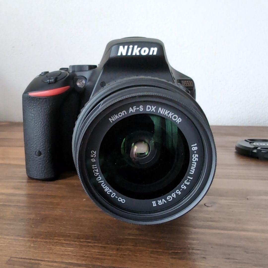 【美品・使用頻度少】Nikon D5500 デジタル一眼レフカメラ 付属品全あり
