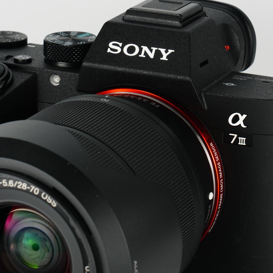 【レンズ未使用】α7III 未使用級品！1,109回/20万 すぐ撮影可 995