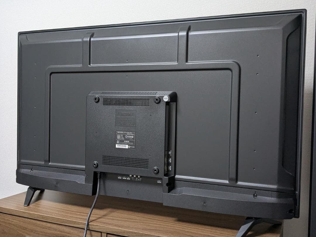 42V型 AndroidTV機能搭載 フルHDチューナーレススマートテレビ