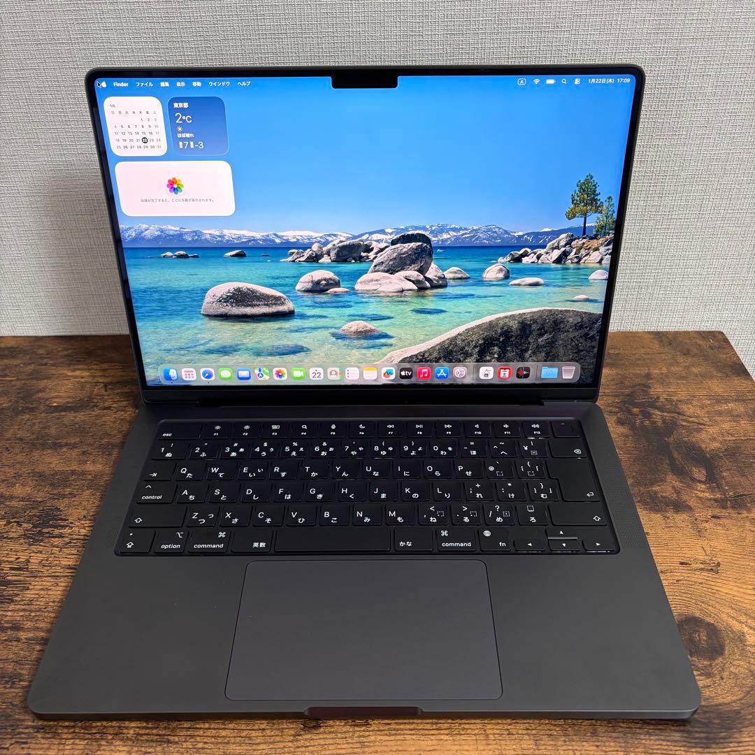 MacBook Pro 14インチ M4 メモリ24GB SSD1TB AC+