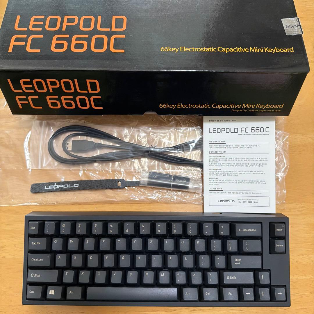 LEOPOLD FC 660C キーボード 本体 US英語配列