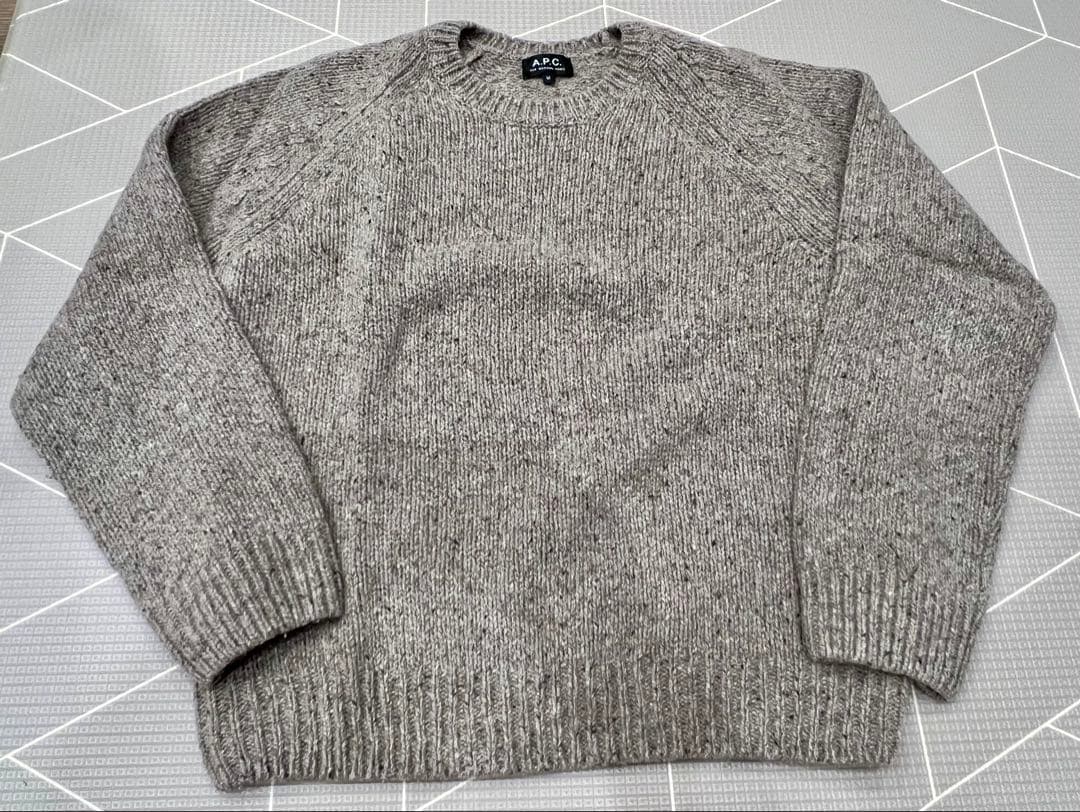 美品 A.P.C. メンズ クルーネックニット Mサイズ