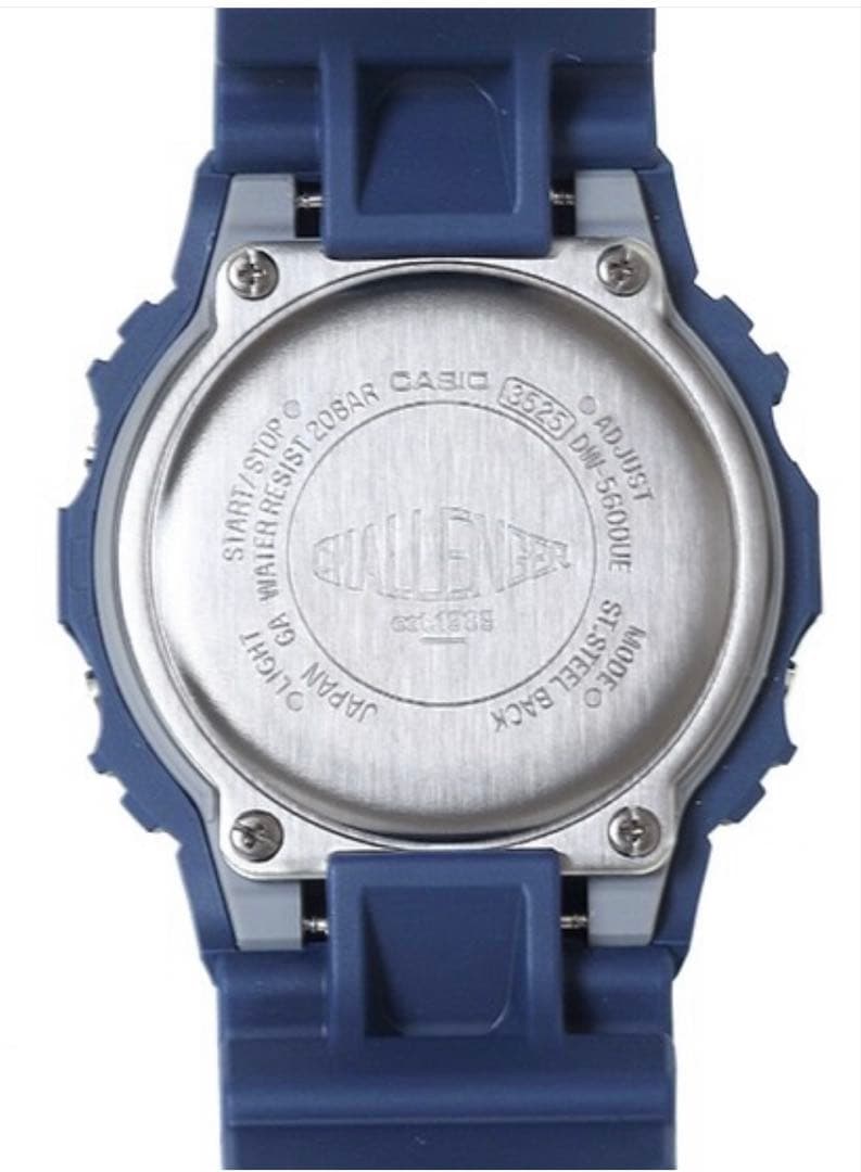 G-SHOCK challengerコラボDW-5600CH25-JR ネイビー