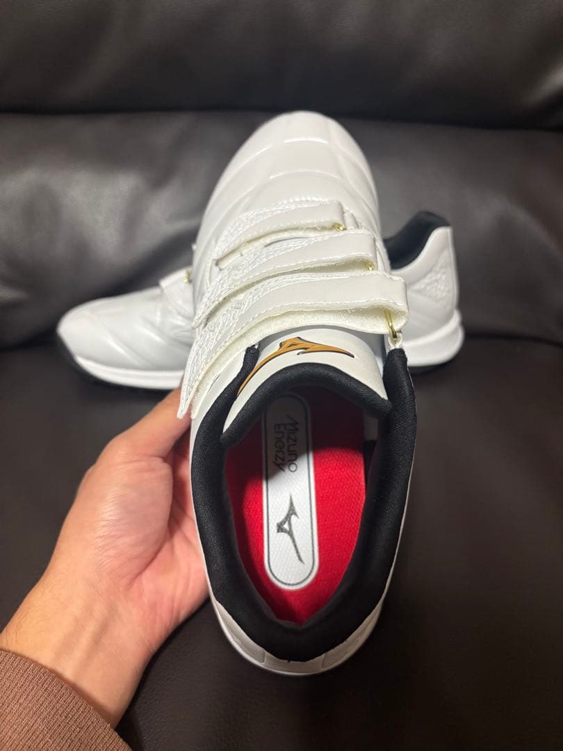 ミズノプロ　Mizuno トレーニングシューズ ホワイト