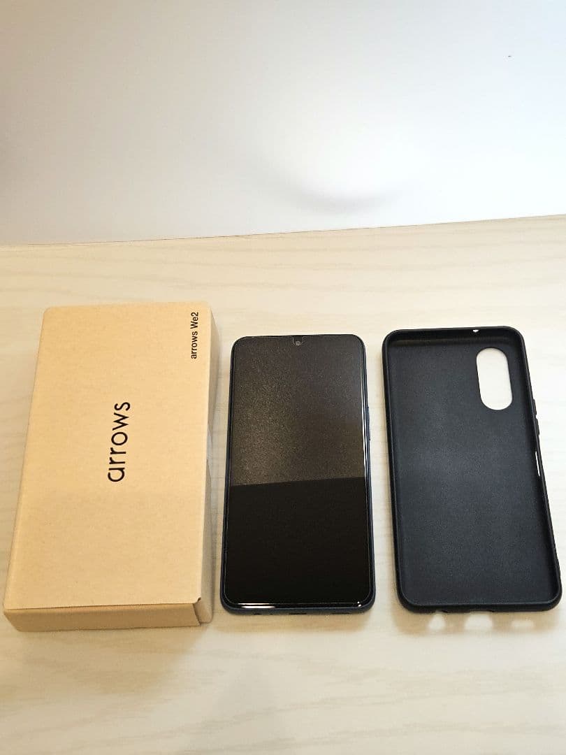 arrows スマートフォン ダークブルー 本体