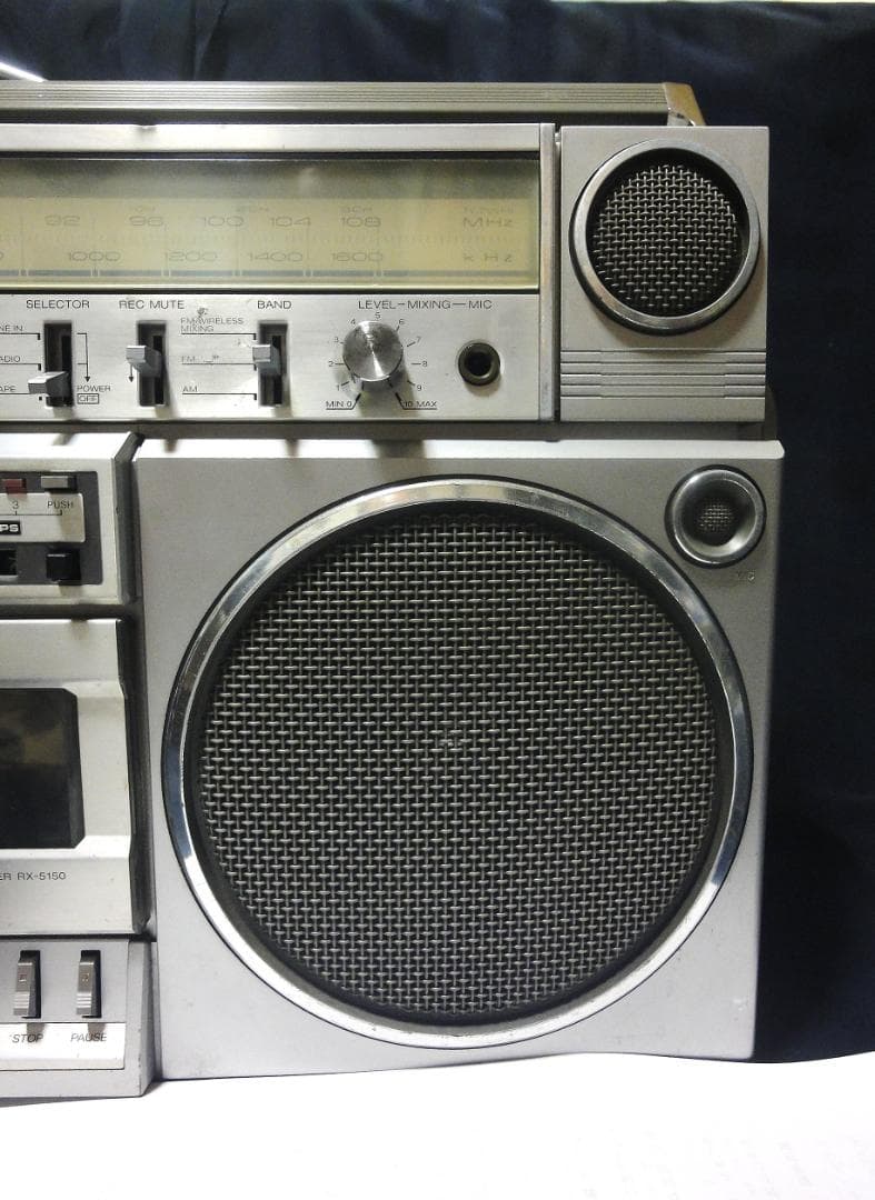 ♪昭和銘機 清掃整備ラジカセ National AMBIENCE RX-5150