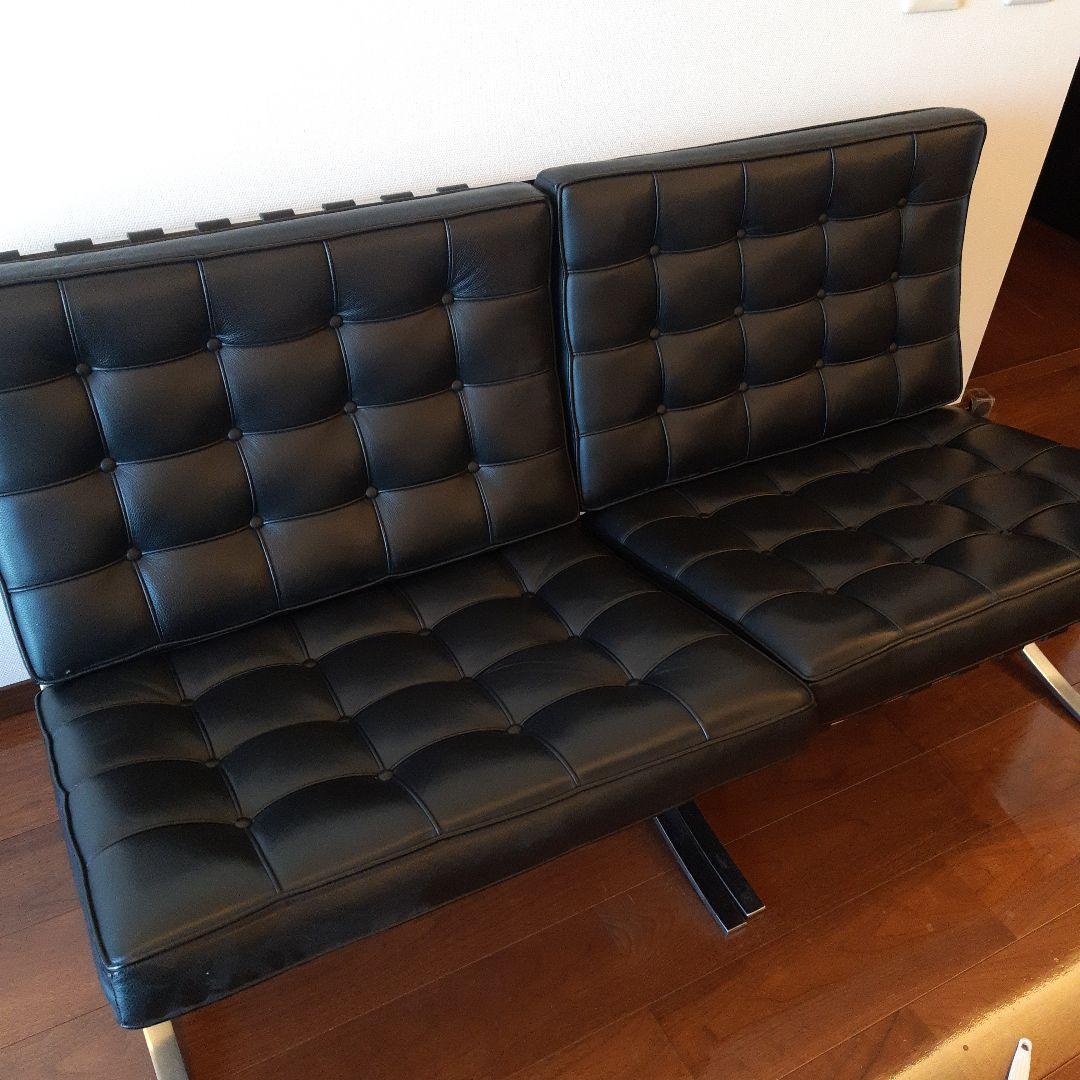 バルセロナチェア　リプロダクト品　本革　セット販売