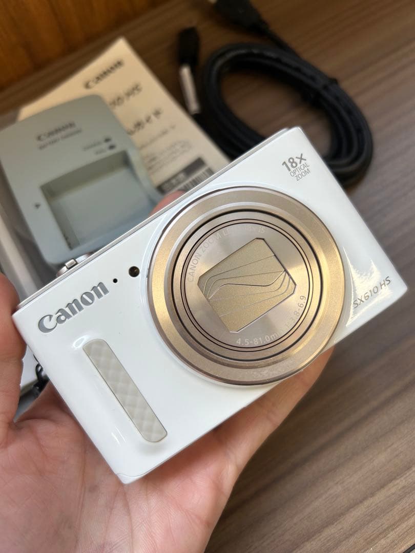 Canon SX610 HS ホワイト