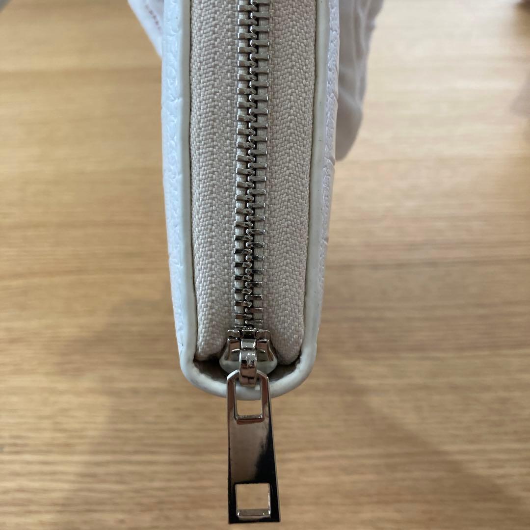 【値下げ】クロコダイル　長財布 白 ヒマラヤクロコダイル リアルレザー