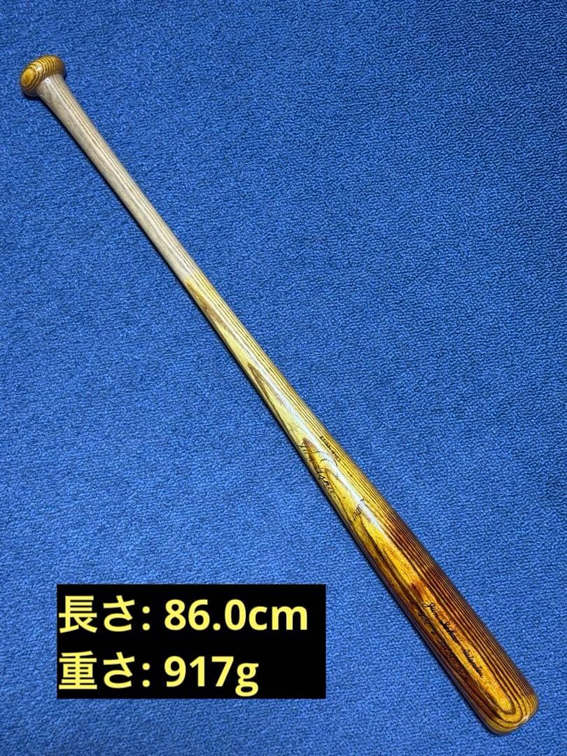 希少品 ジュン・イシイ製 硬式用圧縮バット 王貞治選手使用モデル