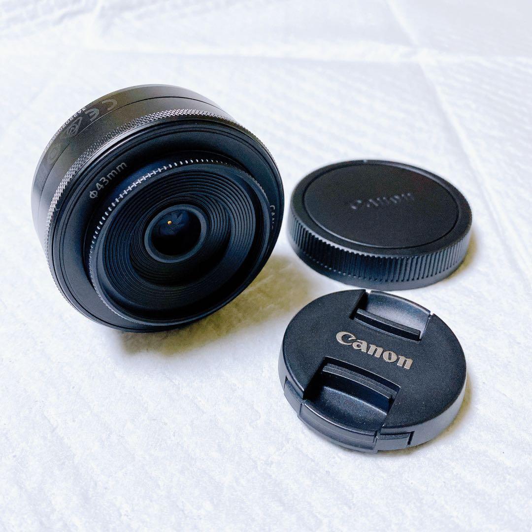 極美品 Canon 単焦点広角レンズ EF-M22mm F2 STM